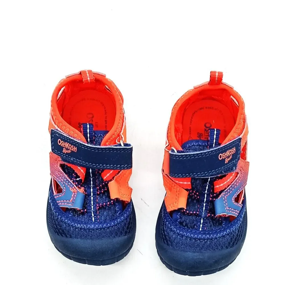 OshKosh B'gosh Sneaker Sandals Toddler Boys' Size 6 Machine Washable Bump Toe